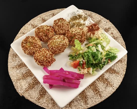 Homemade Falafel Plate