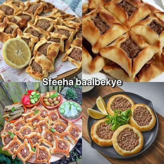 Lahm Bi Ajeen (Lamb) Manoush Pizza