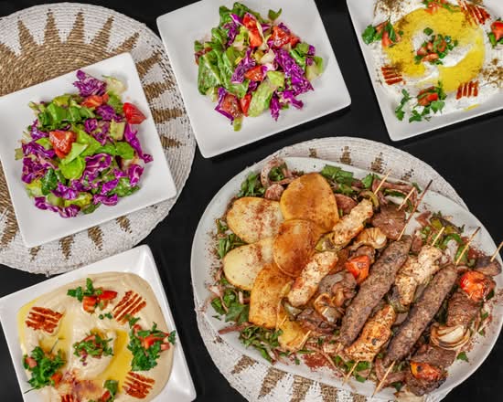 Mixed grill platter for events and catering